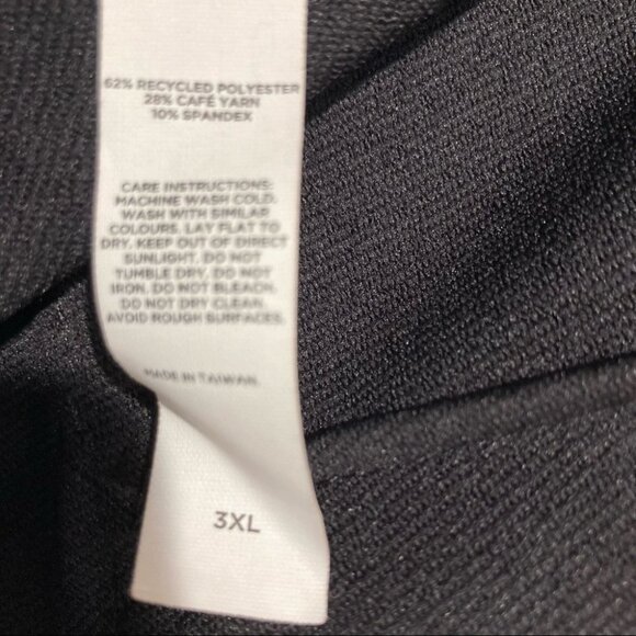 LEZÉ THE LABEL Sz 3X Pull On with Belt Loops Faux Zipper and  Pockets Pants - Picture 5 of 6